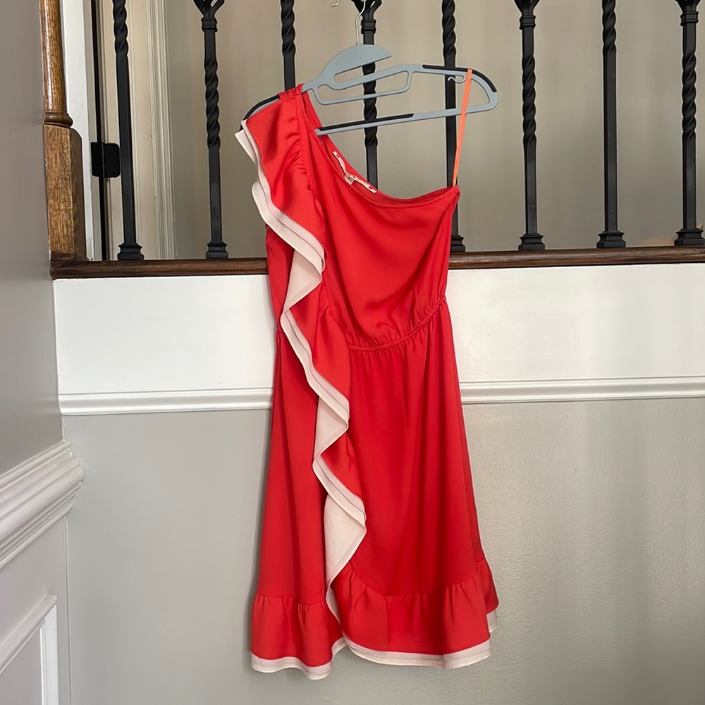 Chelsea and Violet one shoulder dress